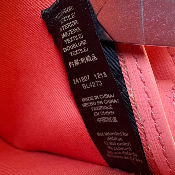 Fossil Sydney Geometric Diamond Shopper Tote Bag Purse & Matching Wallet - Picture 15 of 16